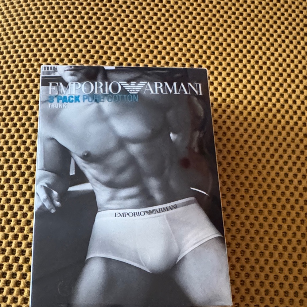 Emporio Armani White Briefs Pack - Branded Waistband